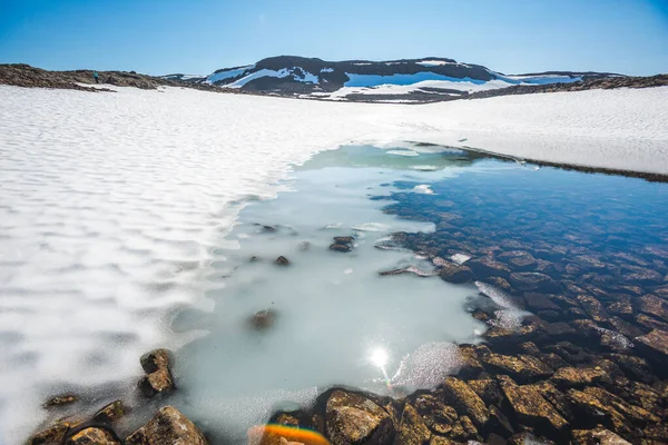 Lago Meseta Putorana Taimyr Rusia Región Krasnoyarsk — Foto de Stock