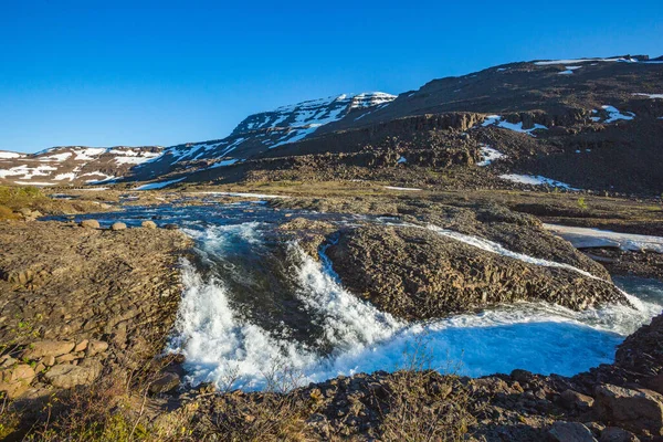 Khikhikal Nehri Putorana Platosu Nda Kutup Günü Taimyr — Stok fotoğraf