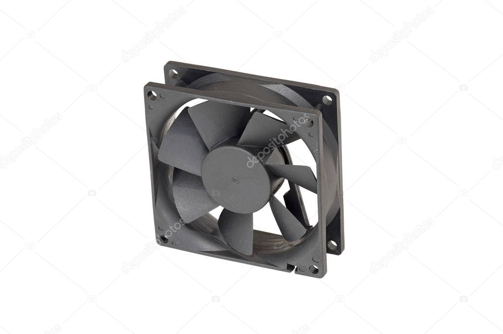 Computer fan isolated