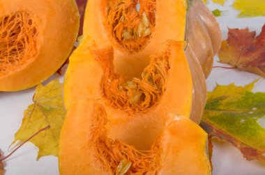 Turuncu kabak yakın çekim