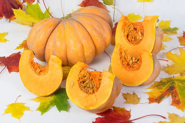 Turuncu kabak yakın çekim