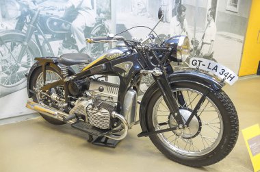 Andora müzede motosiklet