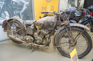 Andora müzede motosiklet