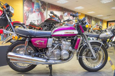 Andora müzede motosiklet