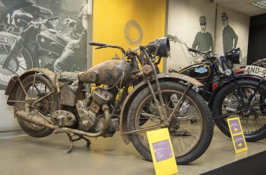 Andora müzede motosiklet