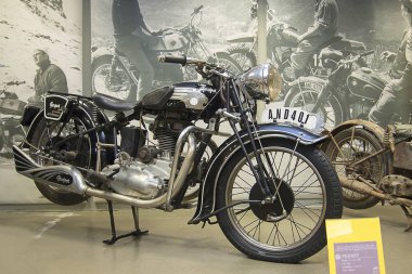 Andora müzede motosiklet