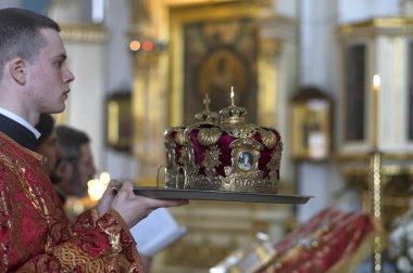 Saint Petersburg, Rusya - 15 Nisan 2018: düğün töreni t