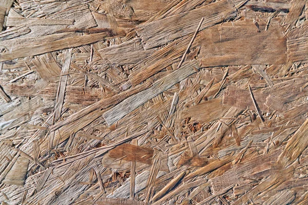 Kalkan ezilmiş odun parçalarından yapılmıştır. — Stok fotoğraf
