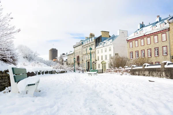 Strade di Quebec City in Canada — Foto Stock