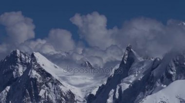 Kış dağ timelapse