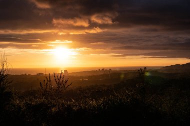 Soçi 'de gün batımı