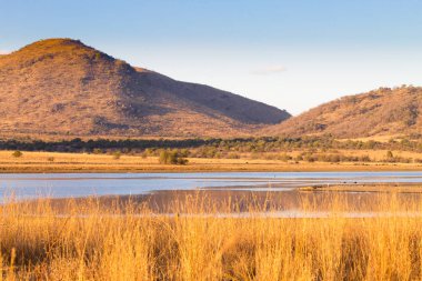 Panorama Pilanesberg Ulusal Park, Güney Afrika