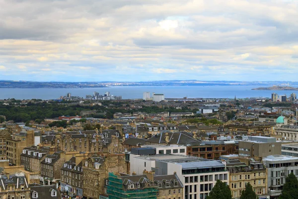 Edinburgh city panorama — Stock Photo, Image