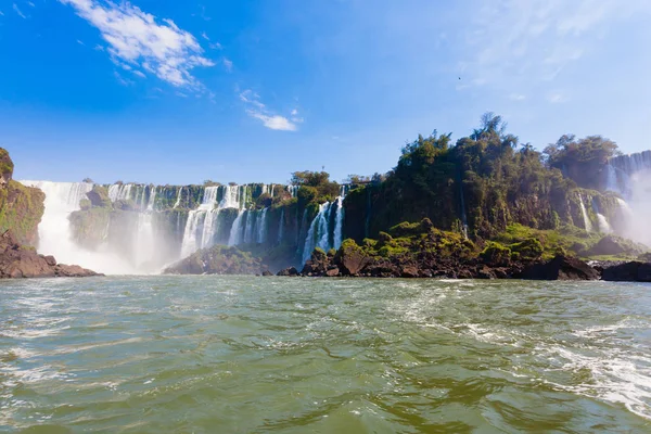 Iguazu falls view, Argentinië — Stockfoto