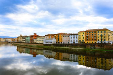 Pisa gün görünümü, Toskana, İtalya
