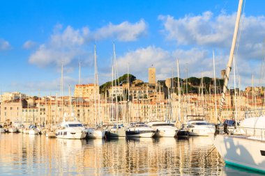 Liman ve marina, Cannes, Fransa