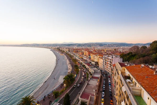 Güzel plaj gün görünümü, Fransa — Stok fotoğraf