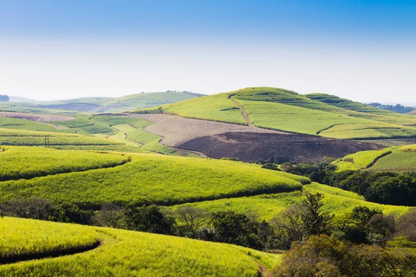 Uma vista do Vale de mil colinas perto de Durban, Sul da Afri — Fotografia de Stock