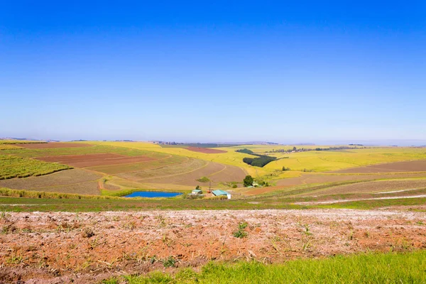 A view of the Valley of a Thousand hills near Durban, South Afri — Stock Photo, Image