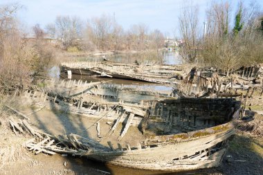 Eski tekneler mezarlığı, Sile Nehri Doğal Parkı