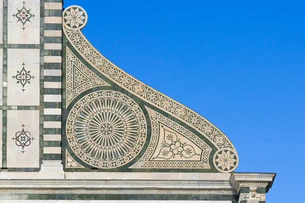 Kirche Dekoration Detail. Santa Maria Novelle — Stockfoto