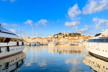 Liman ve marina, Cannes, Fransa