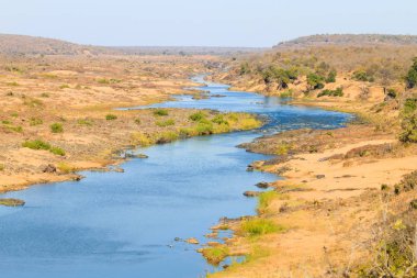 Olifants Nehri Panoraması Satara kamp açısından, Kruger Natio