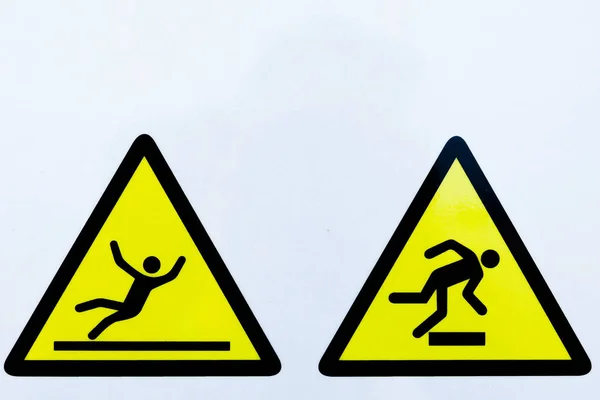 Collection of warning signs — Stock Photo, Image