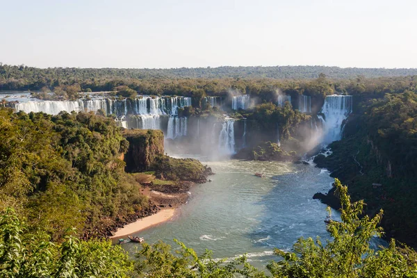 Iguazu falls view, Argentina — Stockfoto