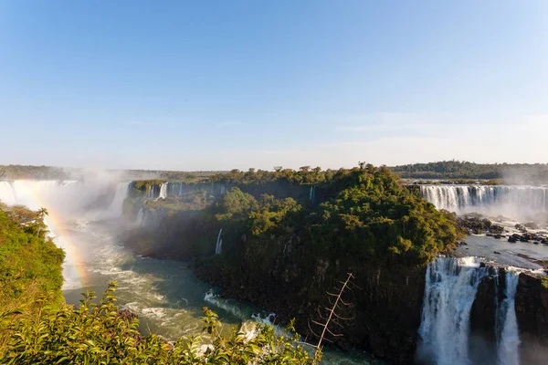 Iguazu falls view, Argentinië — Stockfoto