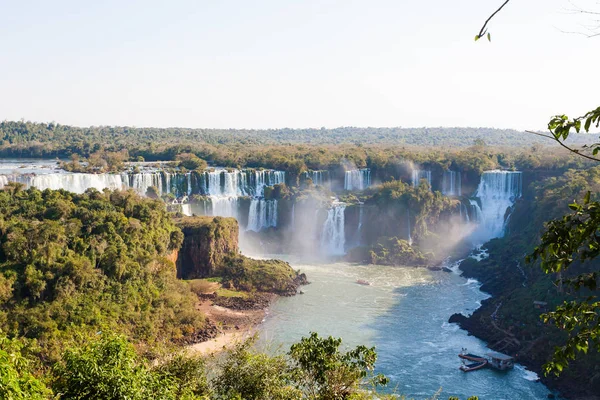 Iguazu falls view, Argentina — Stockfoto
