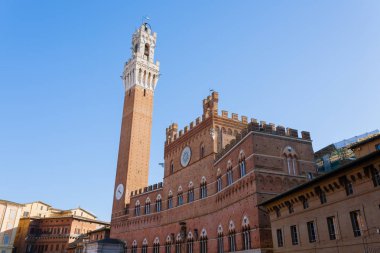Siena gün görünümü, Toskana, İtalya