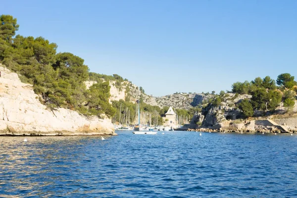 Parque Nacional de Calanques vista, Francia — Foto de Stock