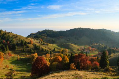 sonbahar dağ manzarası