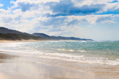 Isimangaliso Sulak alan Park beach, Güney Afrika