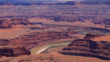 Utah panorama. Colorado Nehri Kanyon.