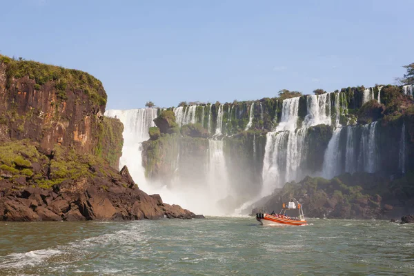 Iguazu falls pohled, Argentina — Stock fotografie