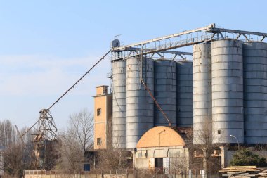 Fabrika, sanayi Arkeoloji terk edilmiş. İtalya