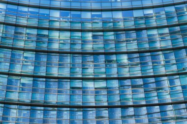 Milan, İtalya, Finans Merkezi Görünümü