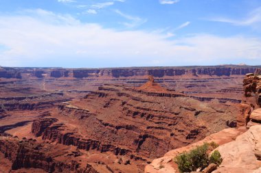 Utah panorama. Colorado Nehri Kanyon.