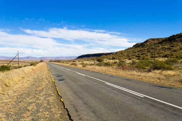 Perspektif yol üzerinden turuncu Free State, Güney Afrika