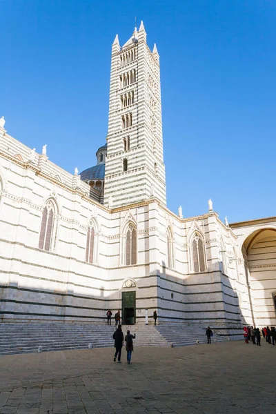 Siena cathedral day view, Tuscany, Italy — Stock Photo, Image