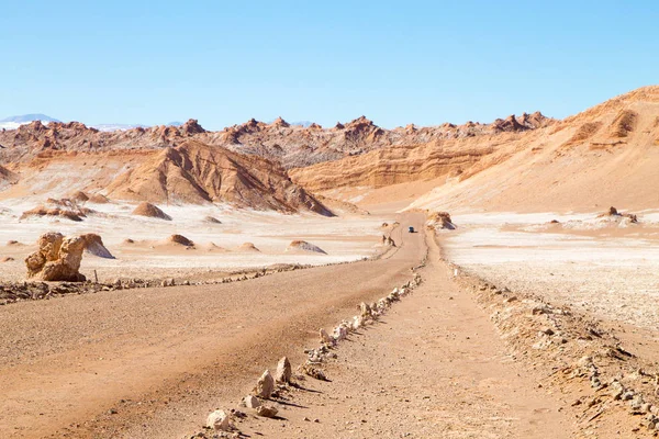 Toprak yol perspektif görünüm, Şili