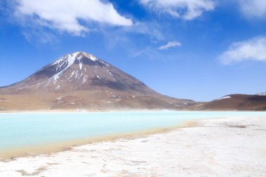 Yeşil Laguna Verde, Bolivya