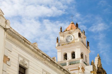 Sucre katedral görünümü, Bolivya