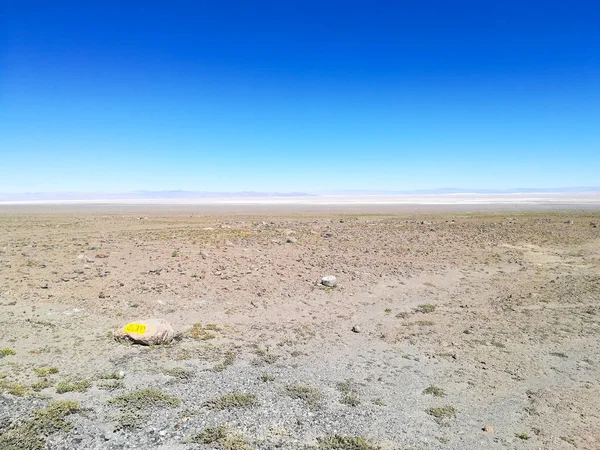 Road to flamingo natural reserve, Chile