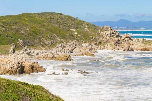 Uitzicht op het strand Hermanus, Zuid-Afrika — Stockfoto