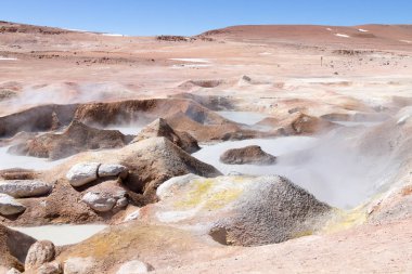 Bolivian landmark,Geiser Sol de la Manana