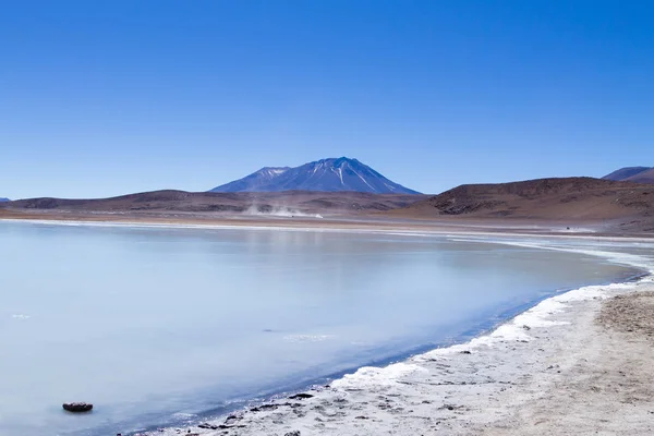 Laguna Honda görünümü, Bolivya — Stok fotoğraf