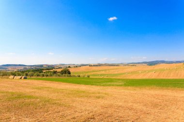 Toskana tepeleri manzarası, İtalya